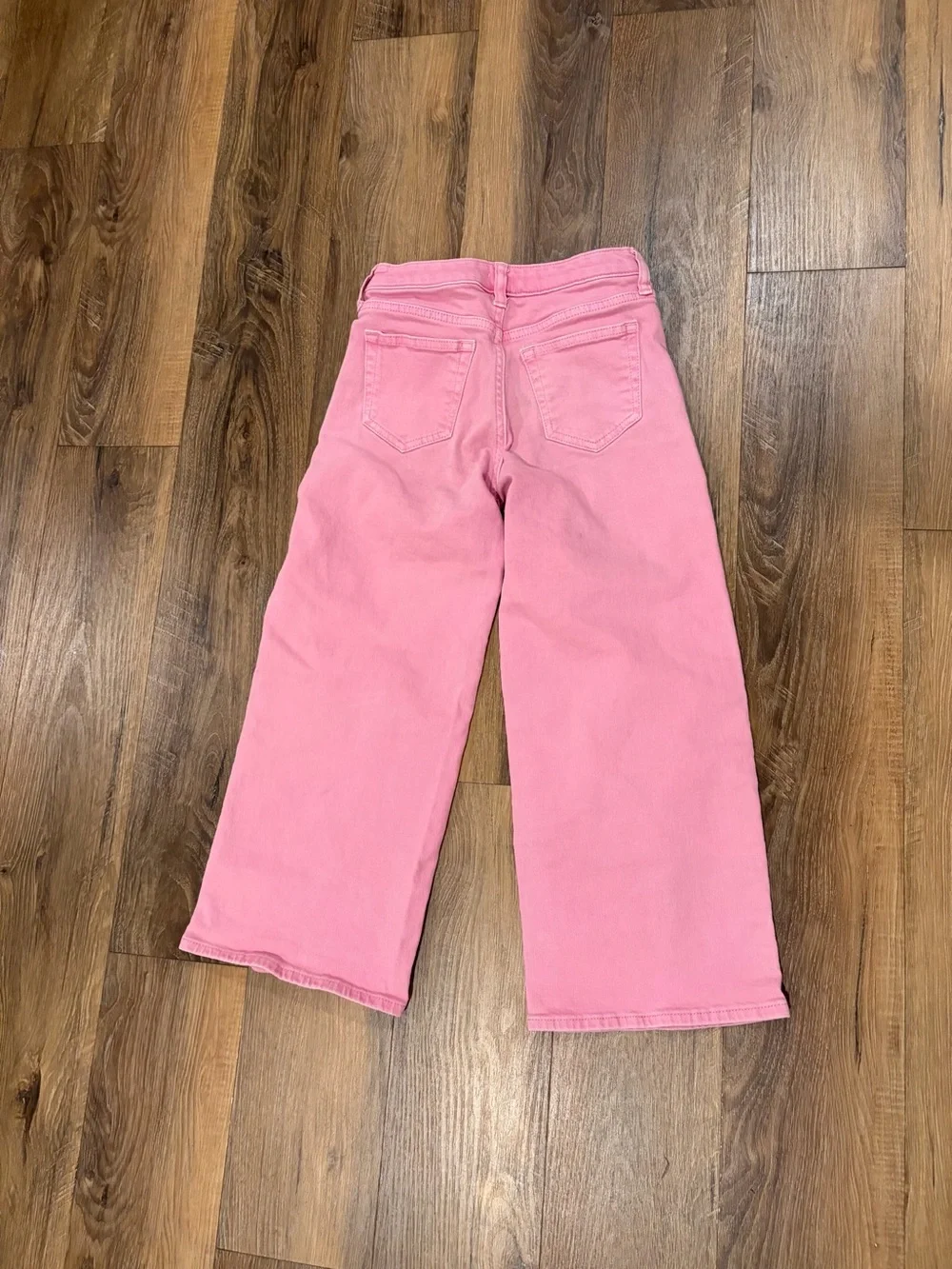 GAP Pink Wide-Leg Girls Jeans
